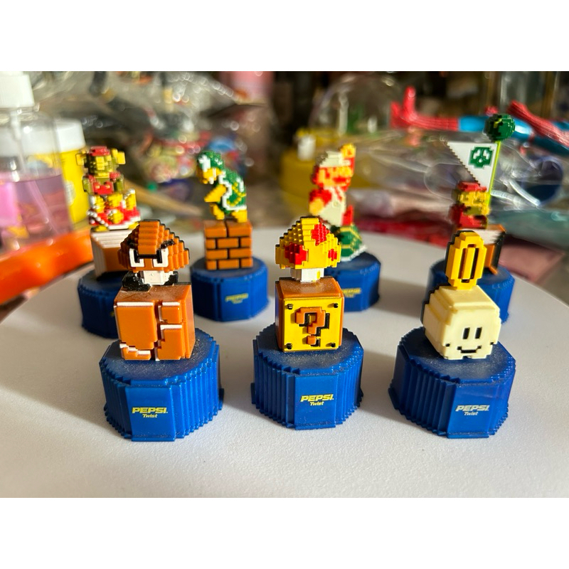 ฝาเป๊ปซี่ มาริโอ้ pepsi mario ได้ 9 ชิ้น