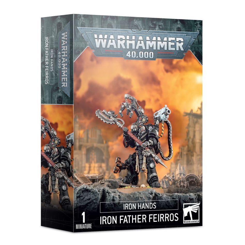 Warhammer 40k : Iron Hands : Iron Father Feirros