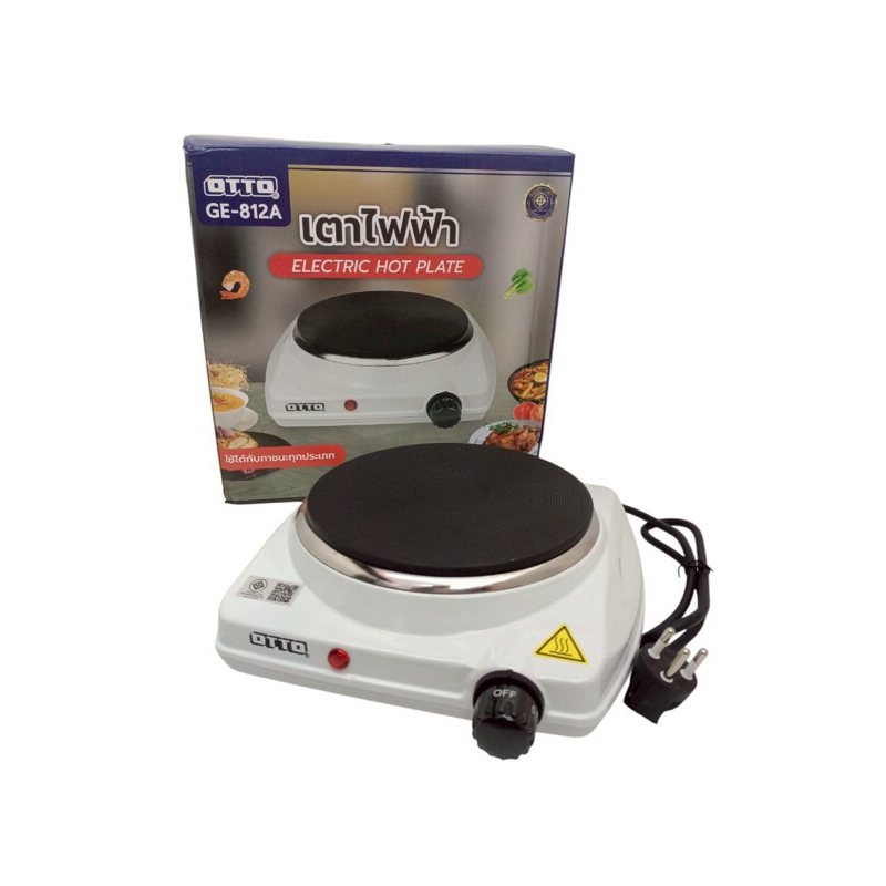 OTTO เตาไฟฟ้า Electric Hot Plate model-GE-812A(1,500W)