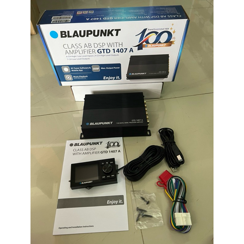 6679บาท DSP พร้อมจอคอนโทรล มีแอมป์ในตัว ติดรถยนต์ ยี่ห้อ Blaupunkt – โปรปัง