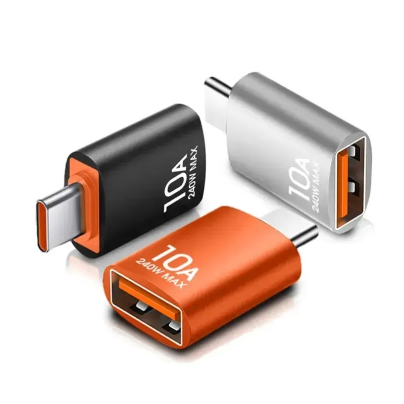 หัวแปลงUSB A to USB C แปลงusb เป็นtype c รองรับการชาร์จ และการใช้อุปกรณ์usb ต่างๆ เช่น เมาส์ คีย์บอร์ด Flash drive