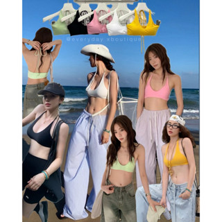 𝗦𝗨𝗠𝗠𝗘𝗥 𝗕𝗘𝗔𝗖𝗛 𝗕𝗥𝗔👙🌊🏝️ ไอเท็มที่ช่วยคอมพลีทลุค!สปอร์ตบราที่ใส่…