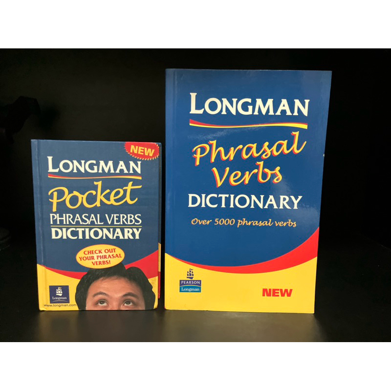 พจนานุกรมมือสอง Used  | LONGMAN Pocket PHRASAL AND VERBS DICTIONARY, LONGMAN Phrasal Verbs Dictionar