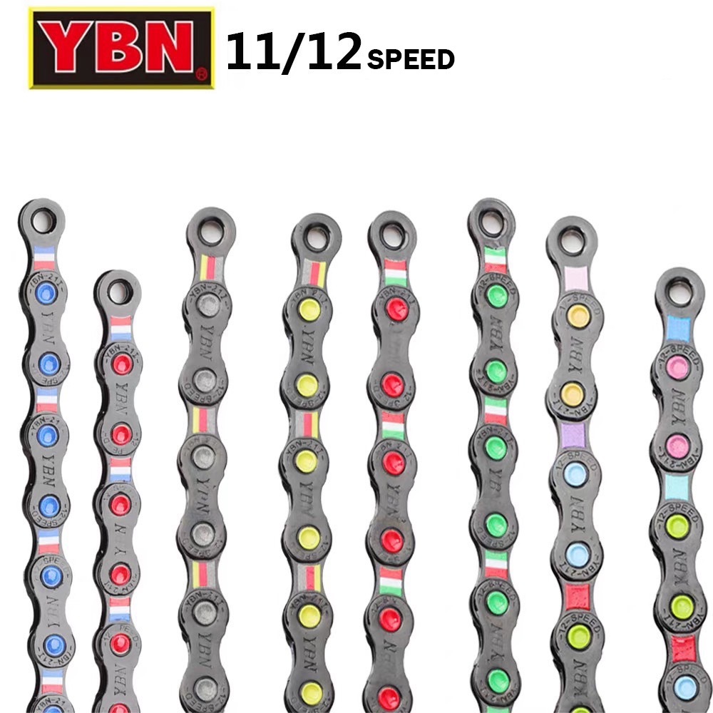 โซ่จักรยาน YBN 11 / 12 สปีด โซ่เสือหมอบ เสือภูเขา Road Bike MTB Chain