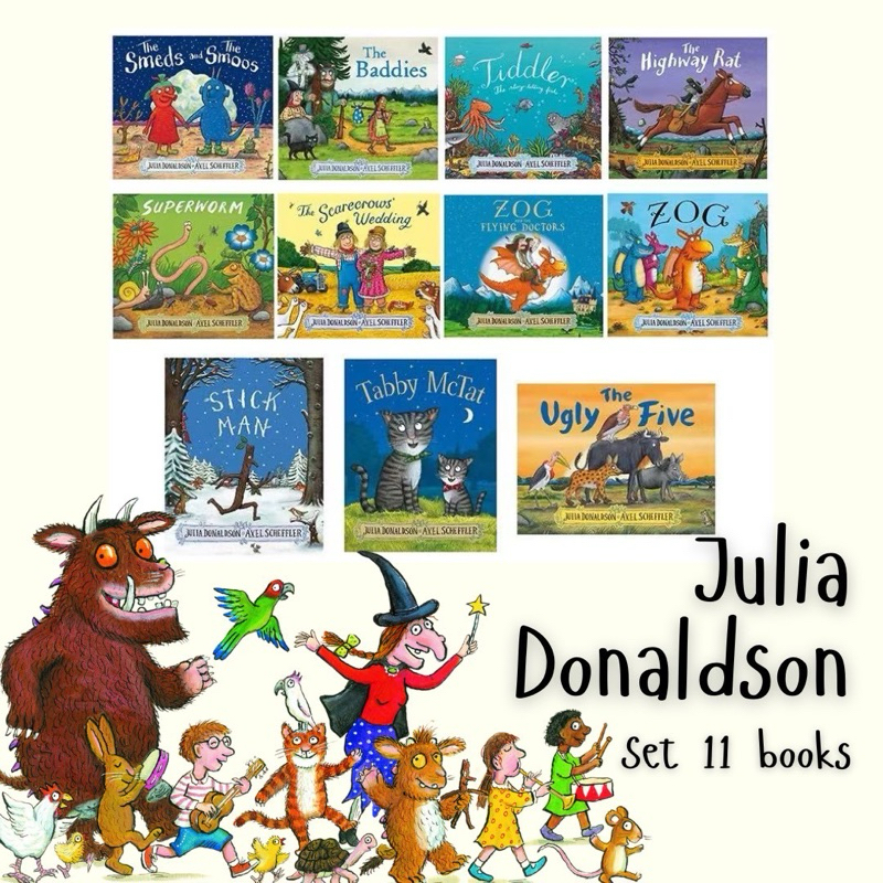 รวมหนังสือจากนักเขียน Julia Donaldson (แยกเล่ม)