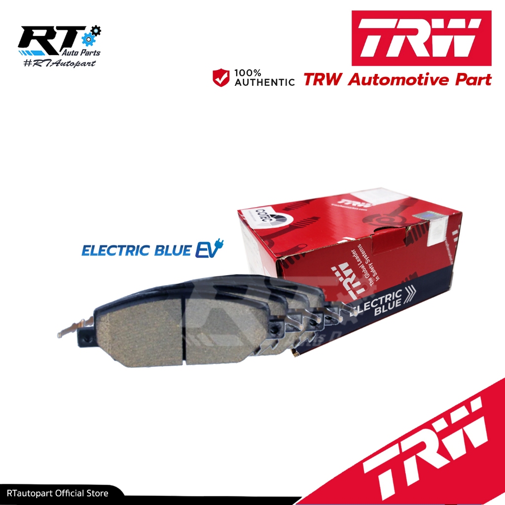 TRW ผ้าดิสเบรคหน้า BYD ATTO3 Dolphin ปี22-25 | Electric blue สำหรับ EV | GDB8481BTE