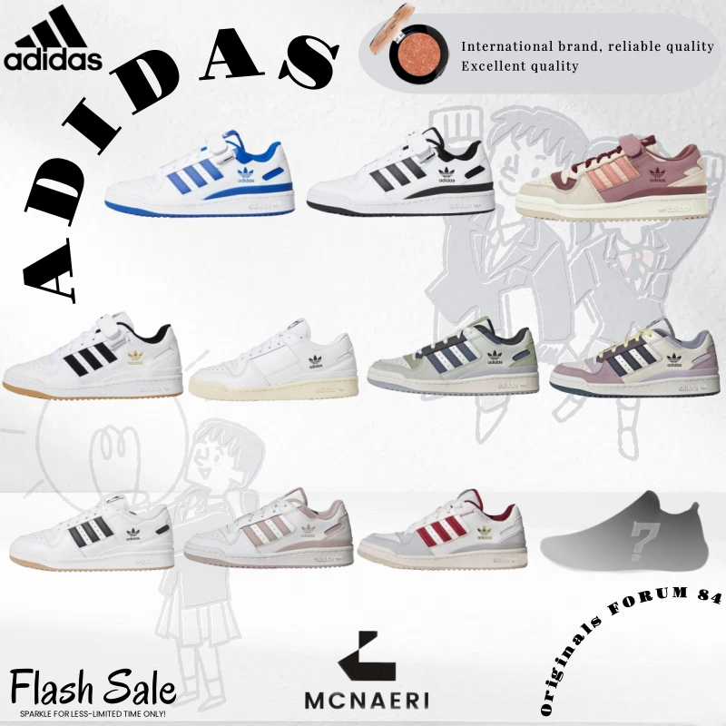 🎉รอพรีออเดอร์/ของแท้ 💯 🎉รองเท้ากีฬาสุดฮิตในตอนนี้  ADIDAS Originals FORUM 84 FY7756/FY7757/HP9088/H0