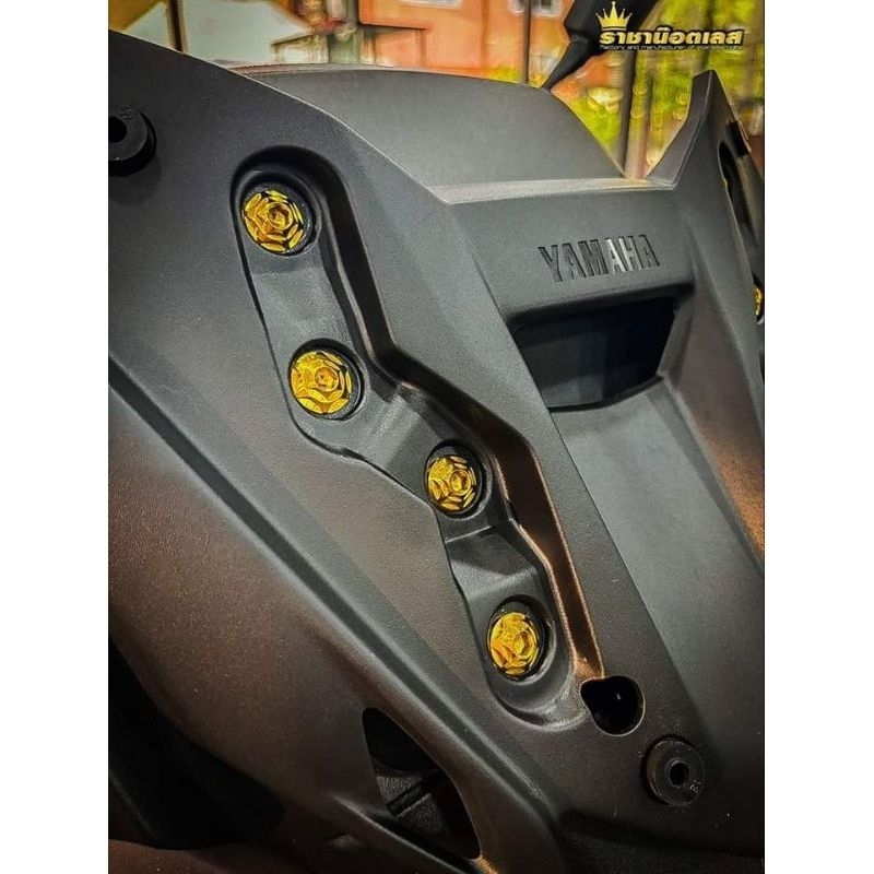 น๊อตยึดชิวด้านใน X maxปี23 /24/25 +เมีย เลือกแบบในตัวเลือก(ชุด 12ชิ้น) - รูปที่ 6