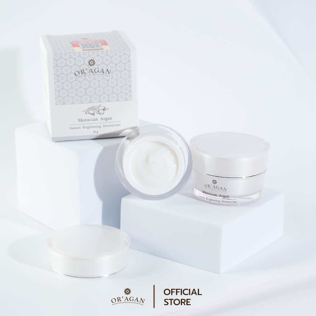 อออาร์แกน พร้อมส่ง!! ครีมอาร์แกน 30 g. ครีมทาหน้า ผิวนุ่มชุ่มชื้น อิ่มฟู ลดเลือนริ้วรอย