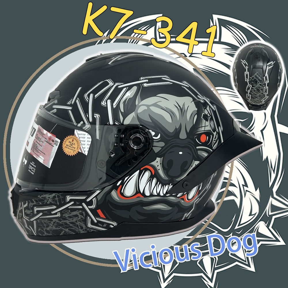 TUTTO K7 หมวกกันน็อคเต็มใบ ชาย ผู้หญิง moto rcycle helmet นแดด วินเทจ เท่ ผู้ใหญ่ สวยๆ วิบาก กันน้ำ ปลอดภัย