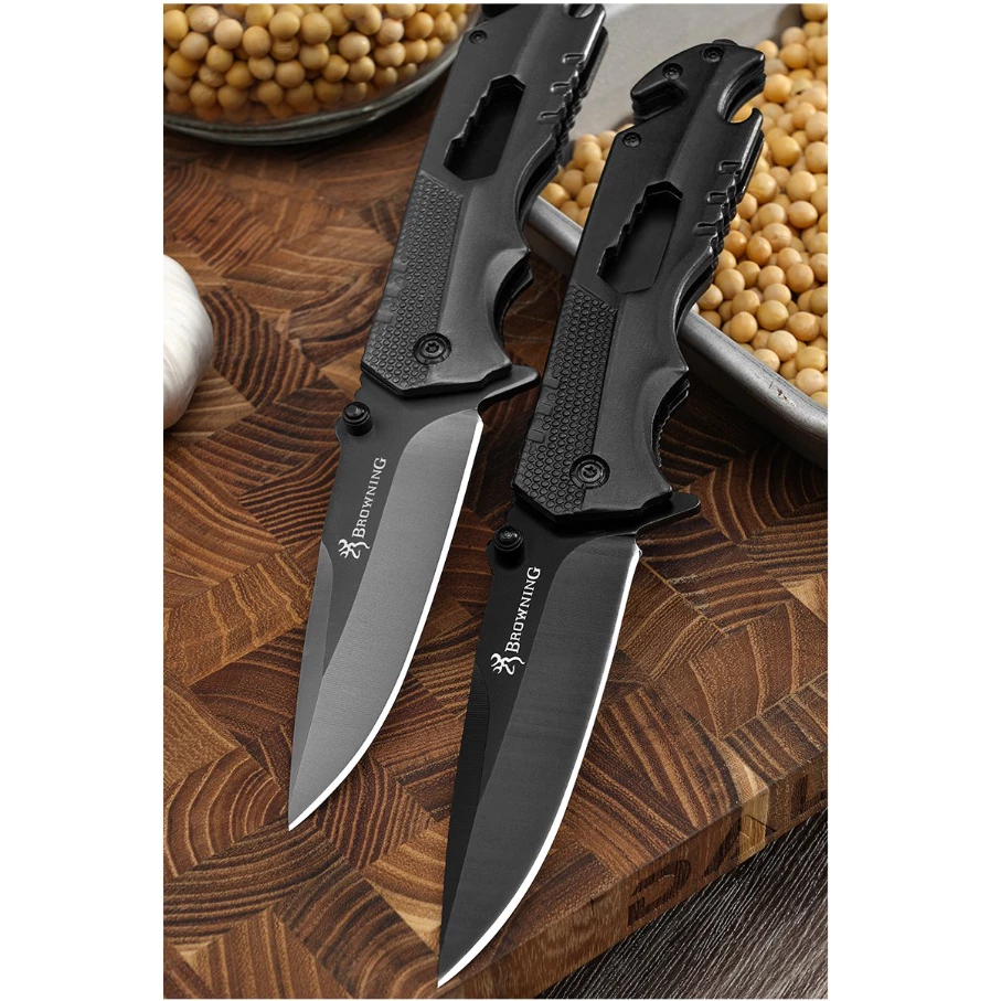 มีดพับพกพาสวย ตรงปกไม่จกตา สะดวก น่าสะสมและเป็นที่ระลึก Browning Q9