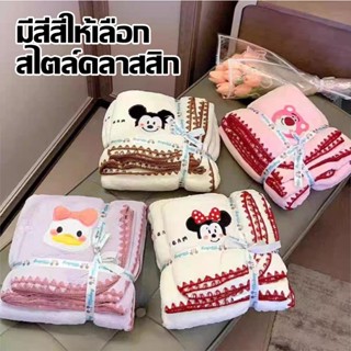 ผ้าเช็ดตัว Disney Lotso 2ชิ้น ผ้าเช้ดหน้า ผ้าขนหนูอาบน้ำกา ส…