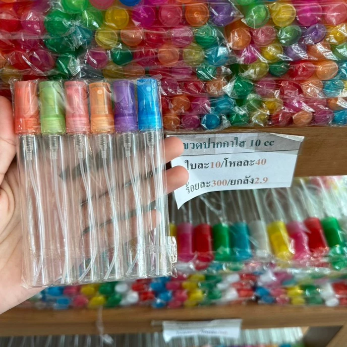 ขวดน้ำหอมปากกาใส 10 ml. / 120 ใบ ขวดน้ำหอม ขวดแก้ว ขวดน้ำหอม