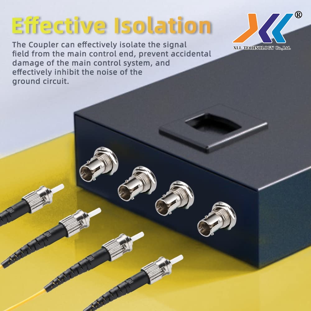 XLL ตัวต่อหัวไฟเบอร์ออฟติก  ST-ST (UPC)  SM จำนวน 1 ตัว - รูปที่ 5