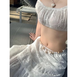 โซ่เอว เครื่องประดับแฟชั่นผู้หญิง Waist chain รูปร่างเปลือกหอย ไปเที่ยวทะเลS1159