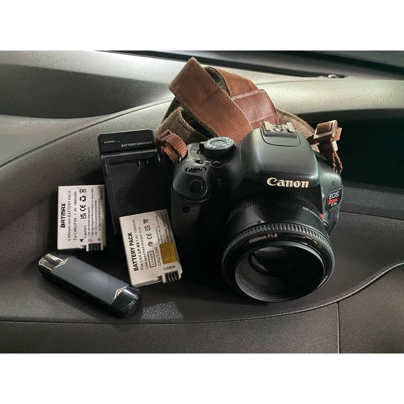 กล้อง DSLR Canon EOS 600D พร้อมเลนส์ 1.8-55mm (มือสอง) อยู่ในสภาพดี