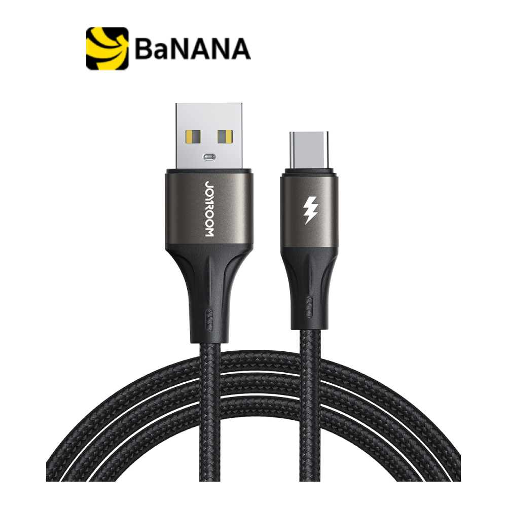 สายชาร์จ JOYROOM USB-A to USB-C Cable 100W Light-Speed 1.2M Black (S-A25) by Banana IT