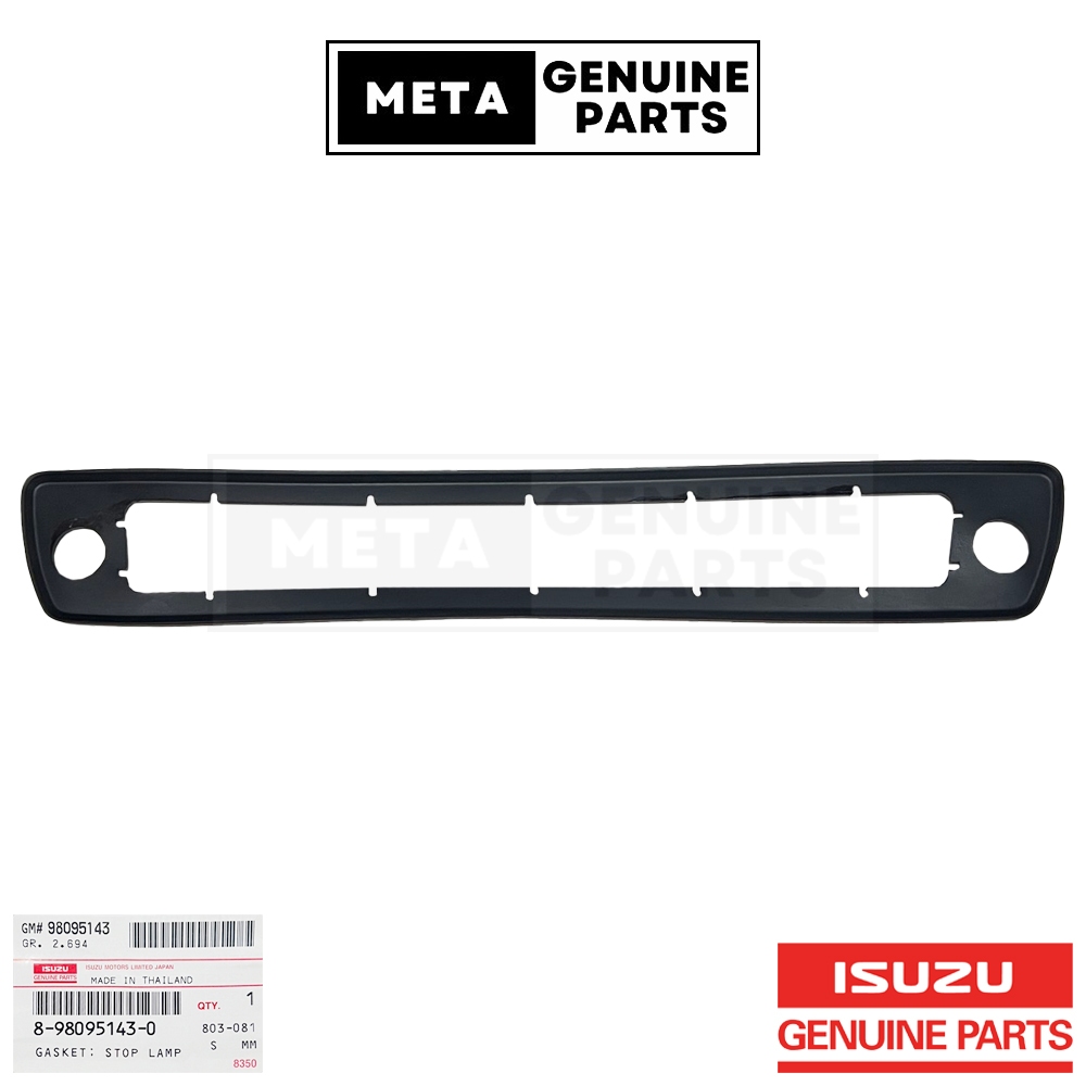 (แท้ศูนย์100%)ปะเก็น+ยางรองไฟเบรคหลังคา ISUZU D-MAX ปี2007-2011 ไฟเบรคดวงที่3 รุ่นไฟเบรคเลนส์ขาว - รูปที่ 2