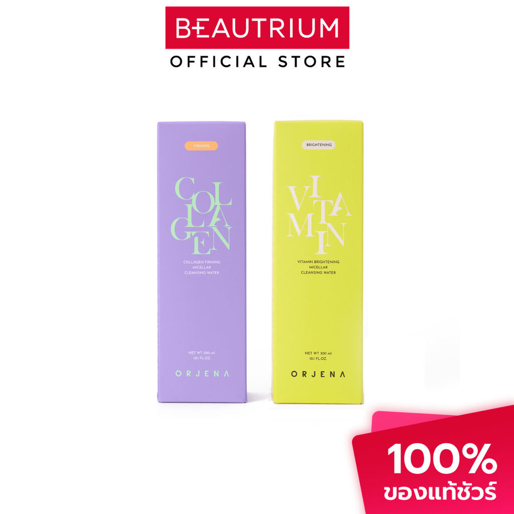 ORJENA Collagen Firming Micellar Cleansing Water ผลิตภัณฑ์ทำความสะอาดผิวหน้า 300ml