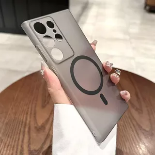 Magnetic เคส For Samsung A07 A17 A55 5G A56 A57 A36 A05S A15 A06 A16 A35 S26 S24 S25 Ultra FE เคสสำหรับ เคสใสกันกระแทก