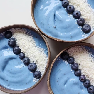 ผงสาหร่ายสไปรูลิน่าสีฟ้าแท้ มีอย. (Blue Spirulina Powder) บรรจุ 50 กรัม