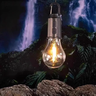 ซื้อ1แถม1 ไฟโซล่าเซลล์ 8000W หลอดไฟโซล่าเซลล์ LED ไฟตุ้ม3สี ไฟฉุกเฉิน ไฟตั้งแคมป์ แบตนานกัน