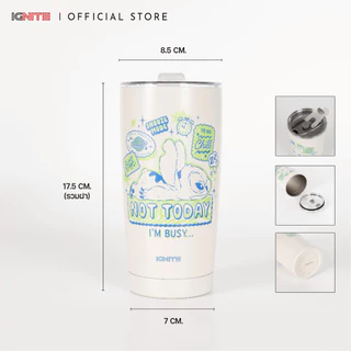 [พร้อมส่ง] IGNITE แก้วสแตนเลสเก็บอุณหภูมิ ร้อน-เย็น ลาย Stitch สินค้าลิขสิทธิ์แท้