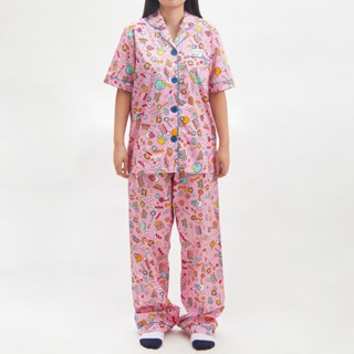 PAUL FRANK ชุดนอนกางเกงขายาวใส่ได้ทั้งชายและหญิง VINTAGE GAM…