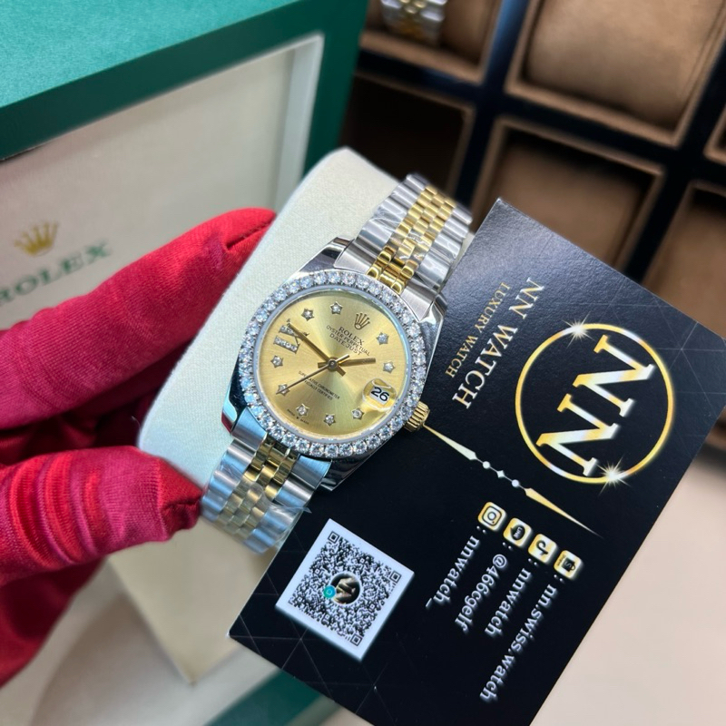 สินค้าราคาโปรพิเศษ Rl datejust 31mm gold star diamond