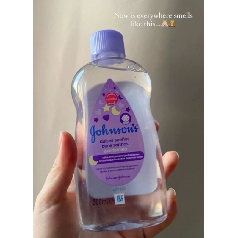 แบ่งขาย | Johnson&Johnson Bedtime oil 10ml