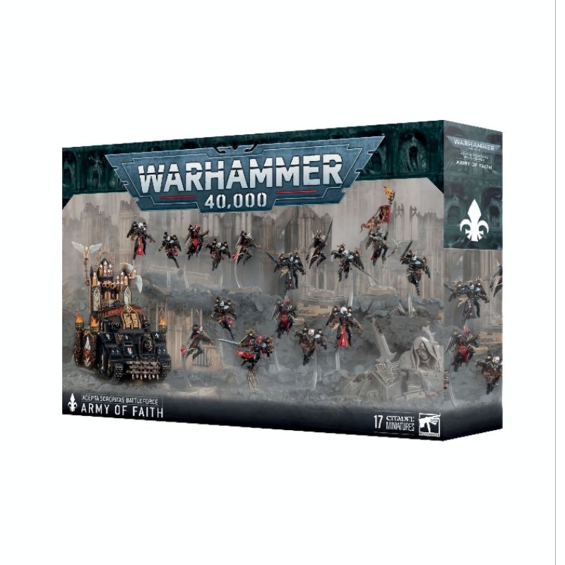พร้อมส่ง battleforce army of faith : adepta sororitas : warhammer 40k