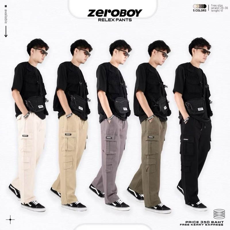 กางเกงคาโก้ ZEROBOY- RELEX PANTS