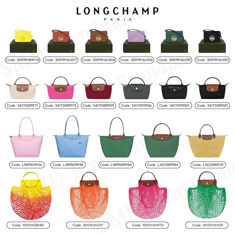 Longchamp กระเป๋าสะพายสำหรับคุณผู้หญิง Longchamp สินค้าจากชอป แท้100%
