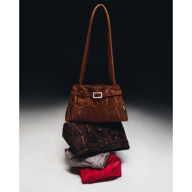 Gentlewomen Suede Ballerina bag