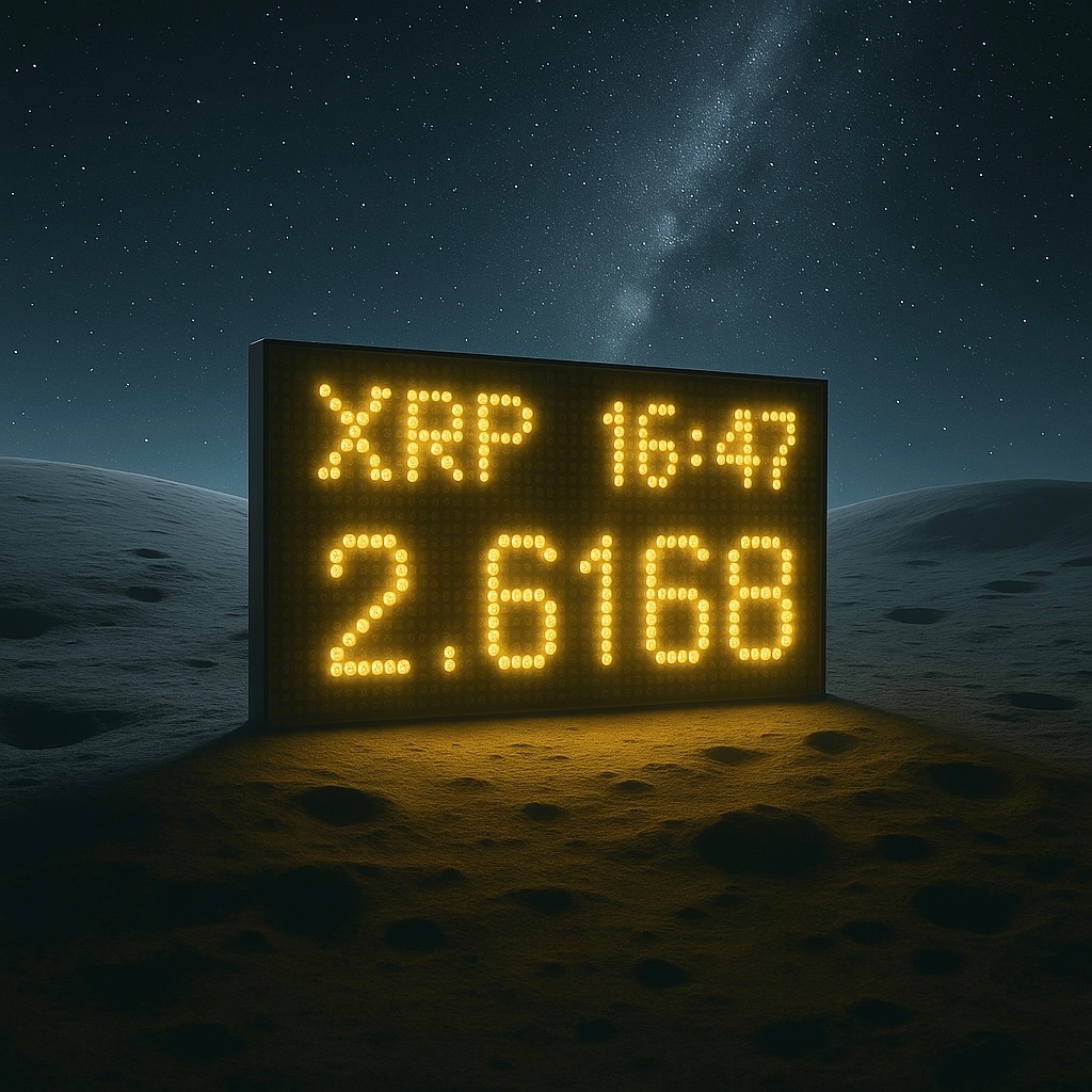 (ส่งฟรี) ป้ายไฟแสดงราคา XRP แบบ realtime จอ LED แสดงXRP ปรับแสงสว่าง 7 ระดับ