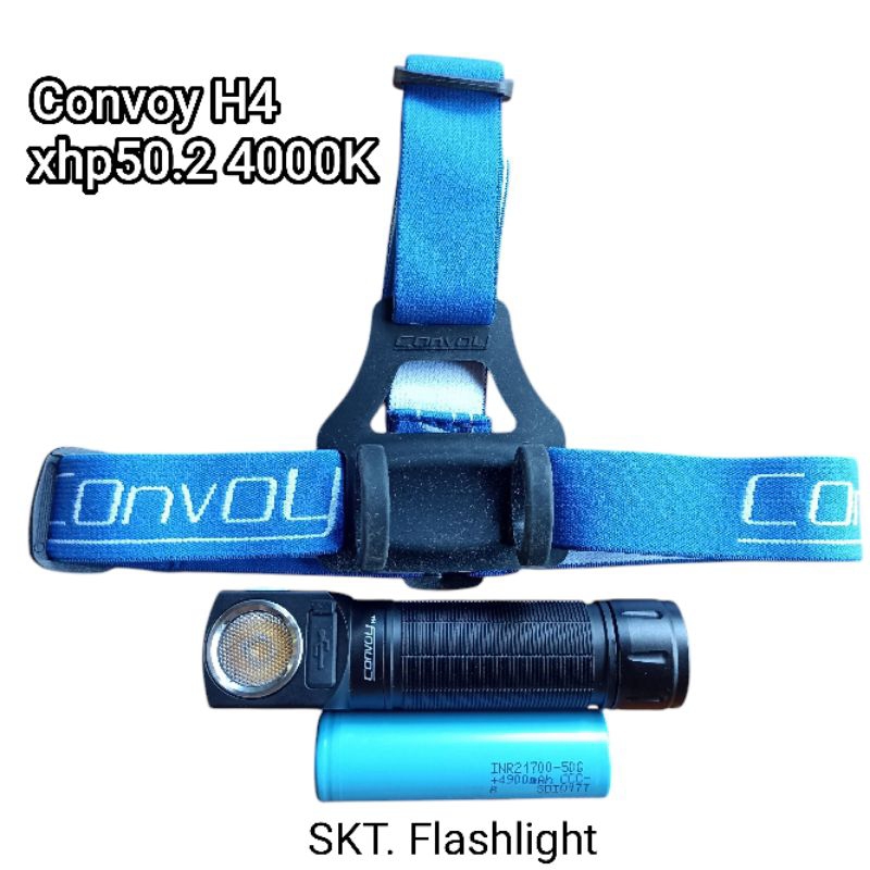 ไฟฉายคาดหัว Convoy H4 Xhp50.2 4000K