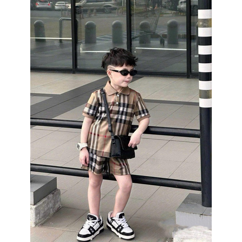 พร้อมส่งจากไทย🤎🤍ชุดเซตลูกชาย BB สุดหล่อออ🤎🤍