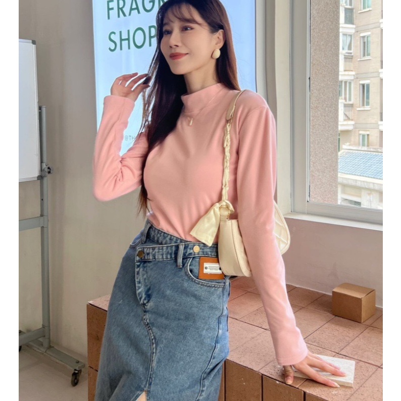 คอปีนแขนยาวผ้าบาง  ฟรีไซส์ TB367 TB404