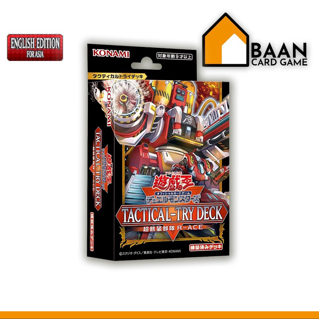 Tactical-Try Deck: Super Exo-Armored Force Rescue-ACE (การ์ดเกม ลิขสิทธิ์แท้จากญี่ปุ่น)