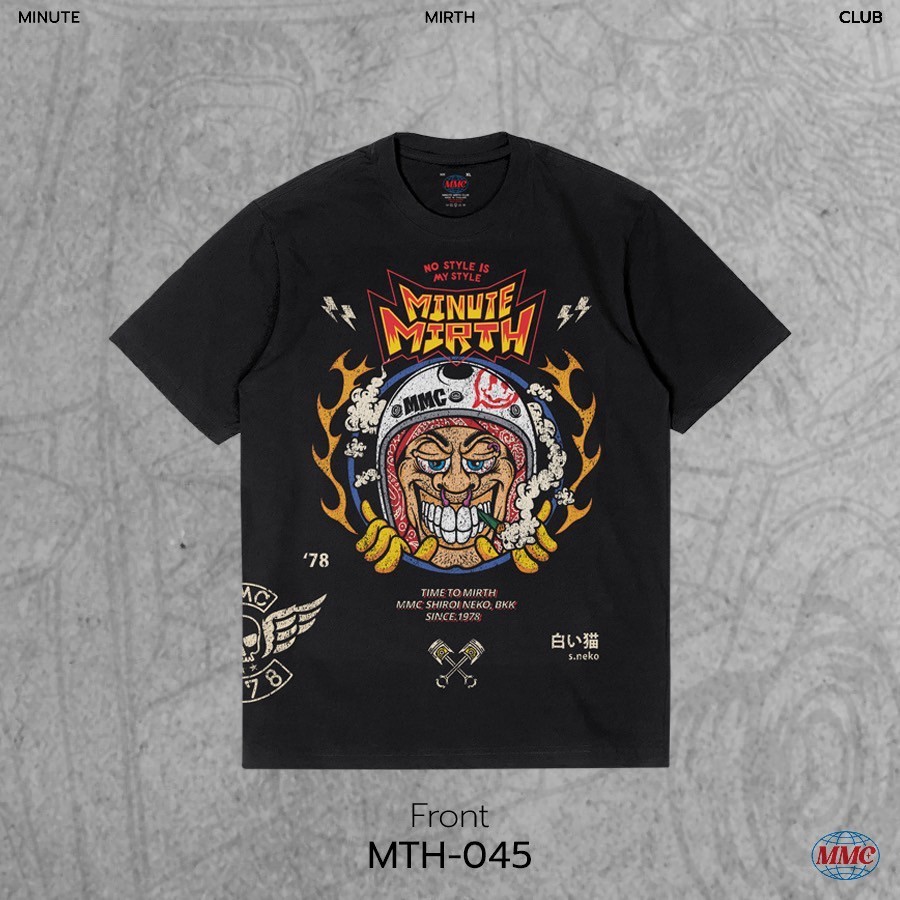 Power7 x Minute Mirth เสื้อยืดสตรีทแฟชั่น คอลเลคชั่นใหม่จากแบรนด์ Minute Mirth (MTH-045) — صورة 2