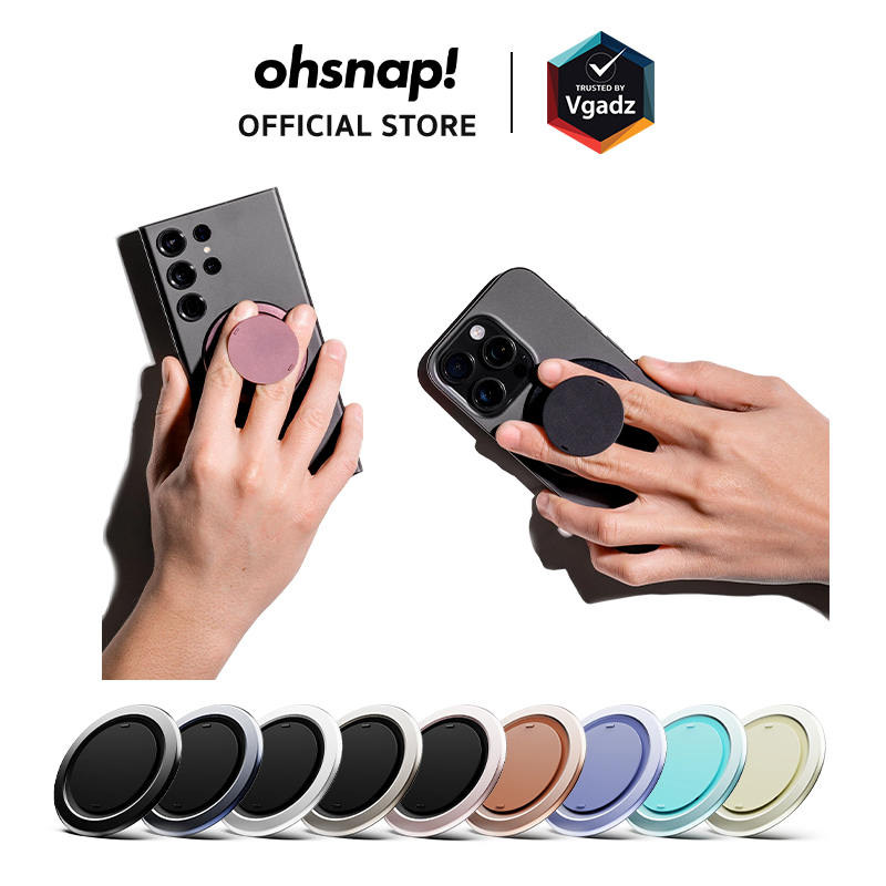 ohsnap! - แหวนติดหลังมือถือ รุ่น Snap Grip Luxe / Snap Grip Color