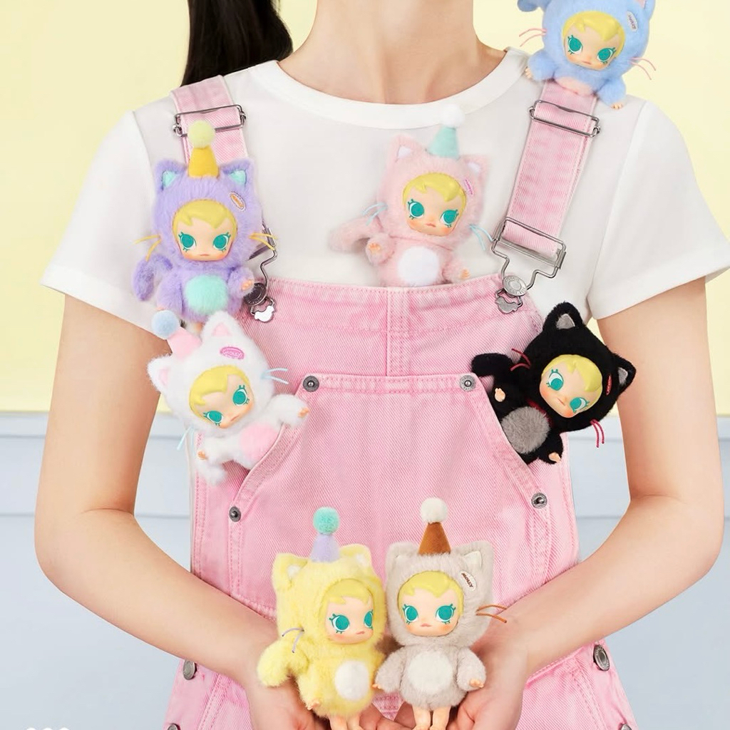 [พร้อมส่งจาก 🇹🇭] Baby Molly Pocket Friends Series-Vinyl Plush Pendant Blind Box แท้💯