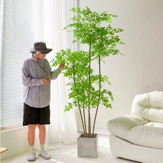 GAIDING-【อัตราการซื้อคืน 99.9%】 ต้นไม้ปลอมใหญ่ ต้นไม้ปลอม-ประดิษฐ์ 120/150cm สไตล์นอร์ดิกอิน ไม่ต้องบำรุงรักษา