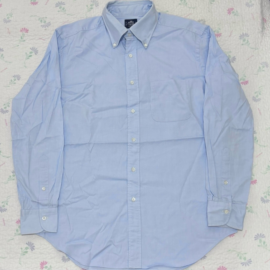 Kamakura Blue Cotton BD Collar Shirt