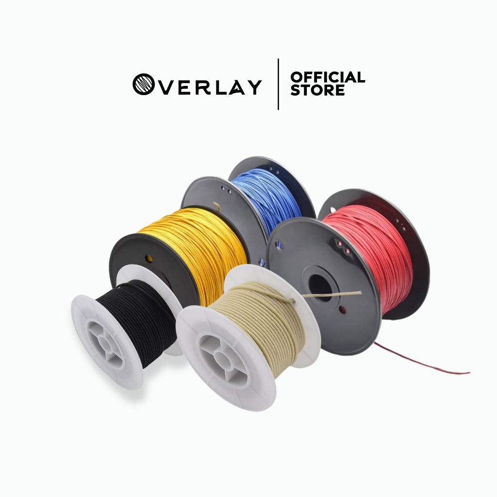 Overlay สายเดินวงจรกีต้าร์ 22AWG สายไฟ Vintage Solid ของแท้