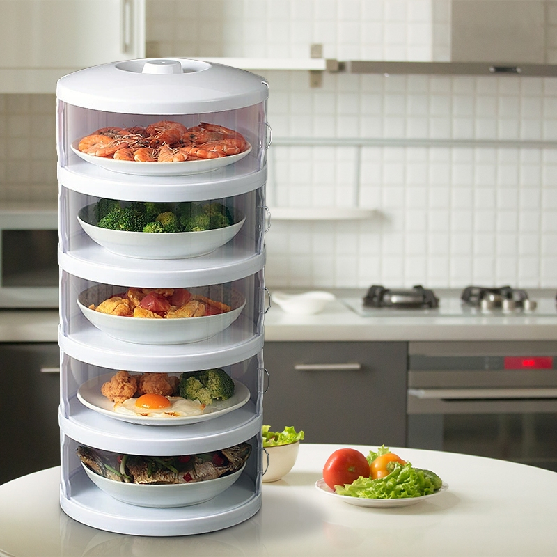 I MIX HX616 ชั้นเก็บอาหาร คอนโดเก็บอาหาร ที่ใส่กับข้าว สไลด์เปิด-ปิด เก็บอุณหภูมิ ถนอมอาหาร