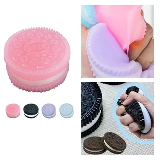 ของมาใหม่！คุกกี้บีบของเล่น squishy toy คลายความเครียด สำหรับนักเรียน ทำงาน