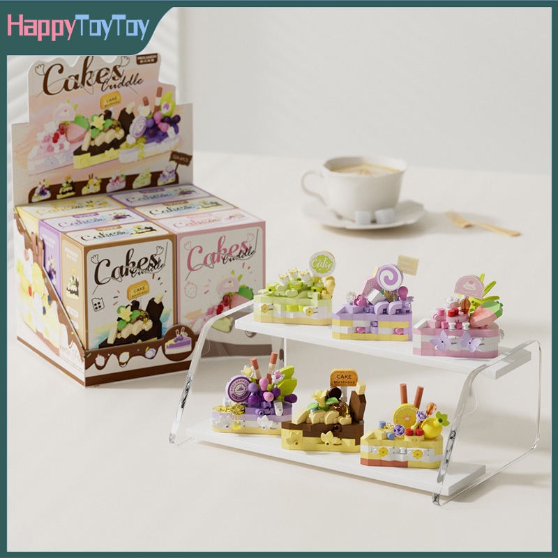 Mini Cake มินิเค้ก ตัวต่อโมเดลเค้กวันเกิด เลโก้ตัวต่อ ของเล่นเด็ก ของขวัญวันเกิด