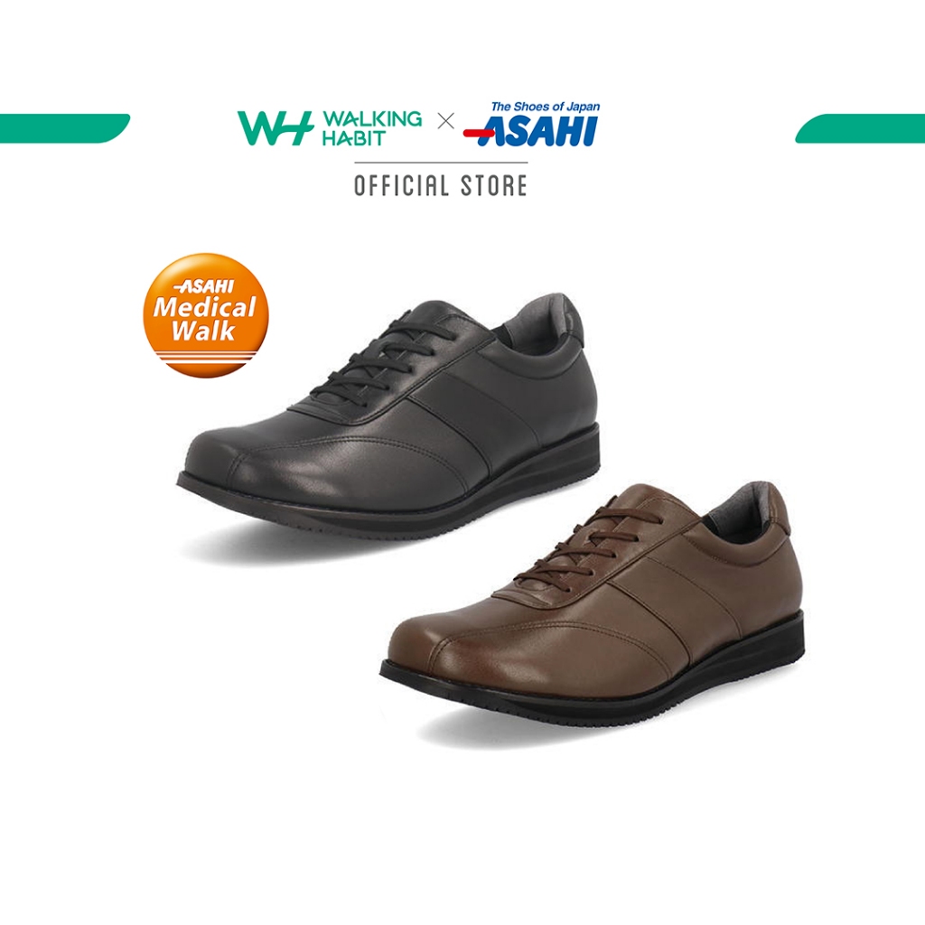 Asahi Medical Walk (Men's) รองเท้าสุขภาพเซฟเข่า เดินหมื่นก้าวก็ไม่ปวดเท้า [AMW-CC M004]
