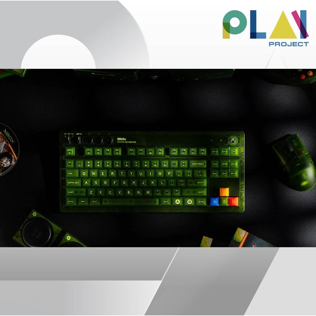 [Pre-Order] [25/5/26] คีย์บอร์ด 8BitDo Retro 87 Mechanical Keyboard - Xbox Edition [มือ1] รูปที่ 4
